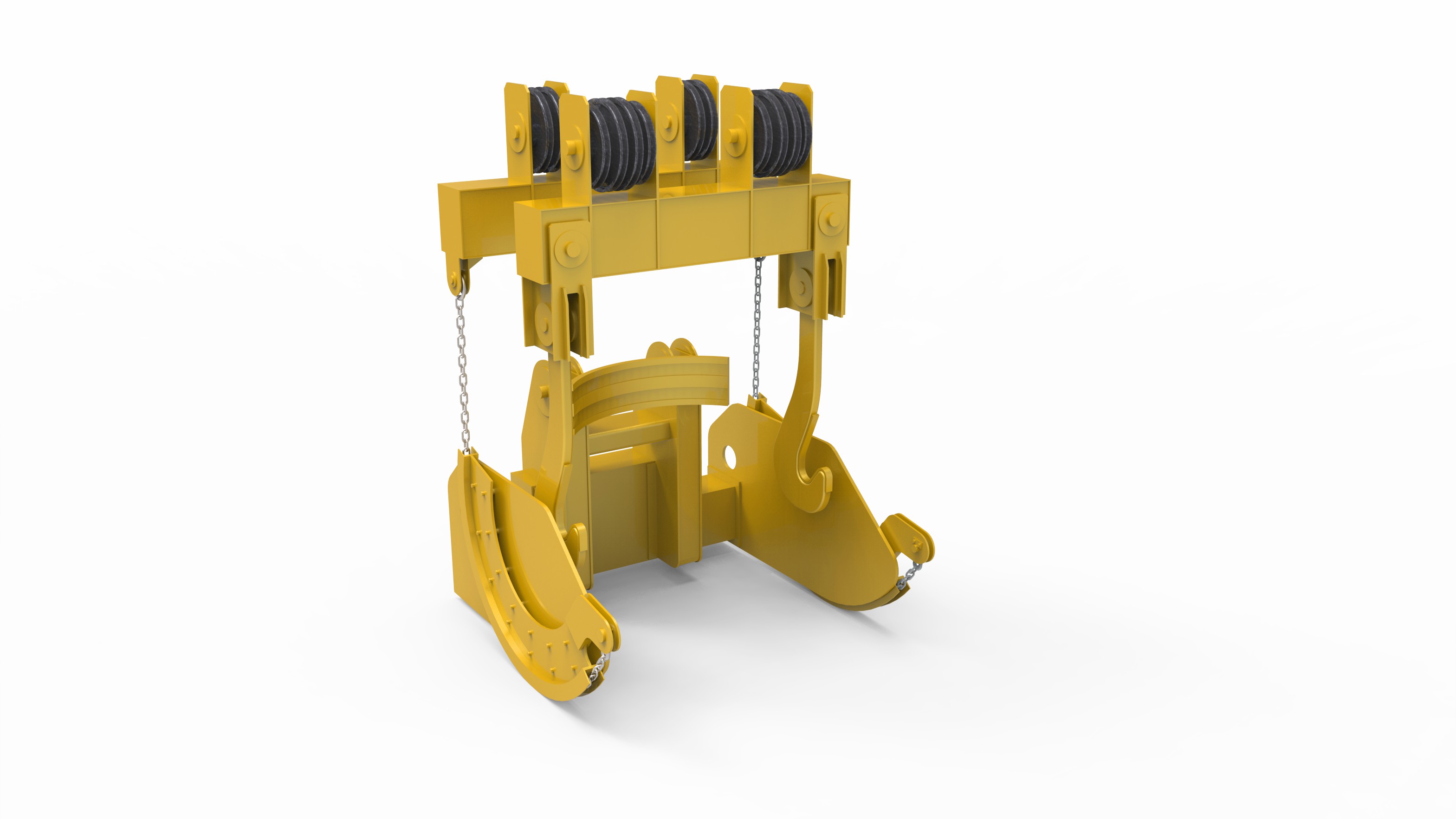 兑铁翻包吊具###Hot Metal Ladle Tipping Lifter
